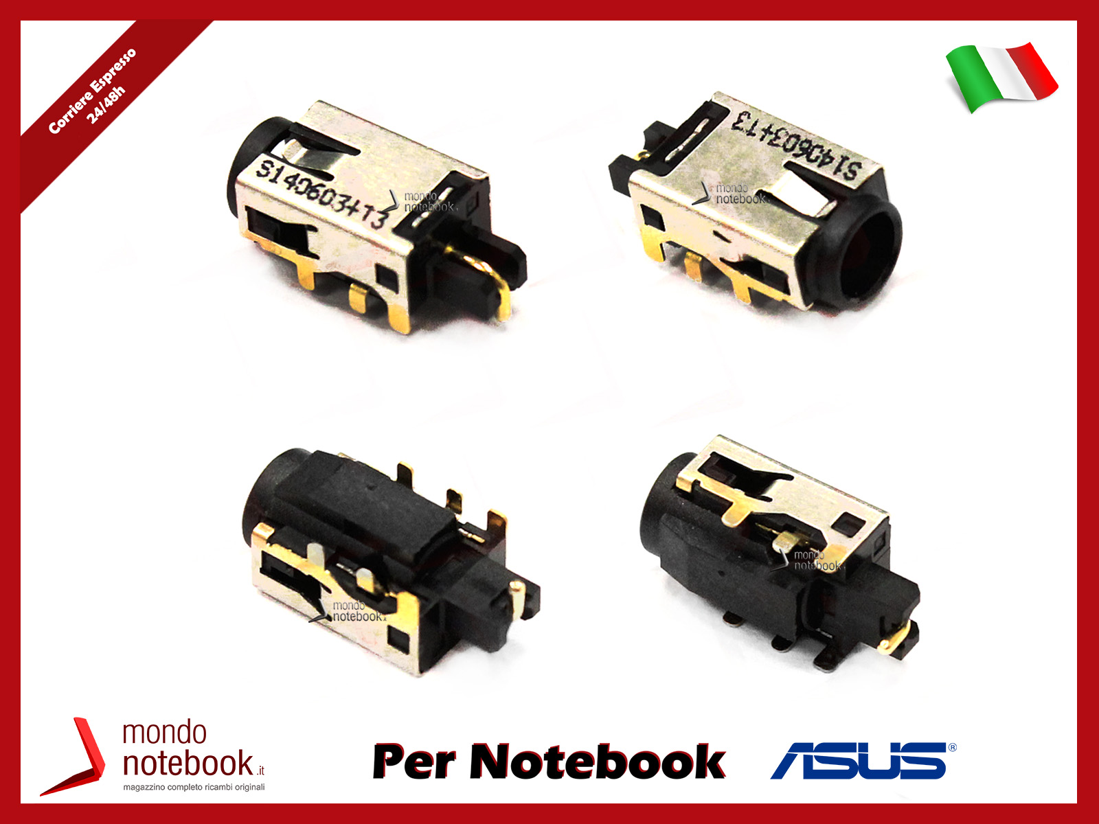 Alimentatore PC Connettore Alimentazione PJ981 Per ASUS F556L F556u X556 X456 N 474373 - Foto 2