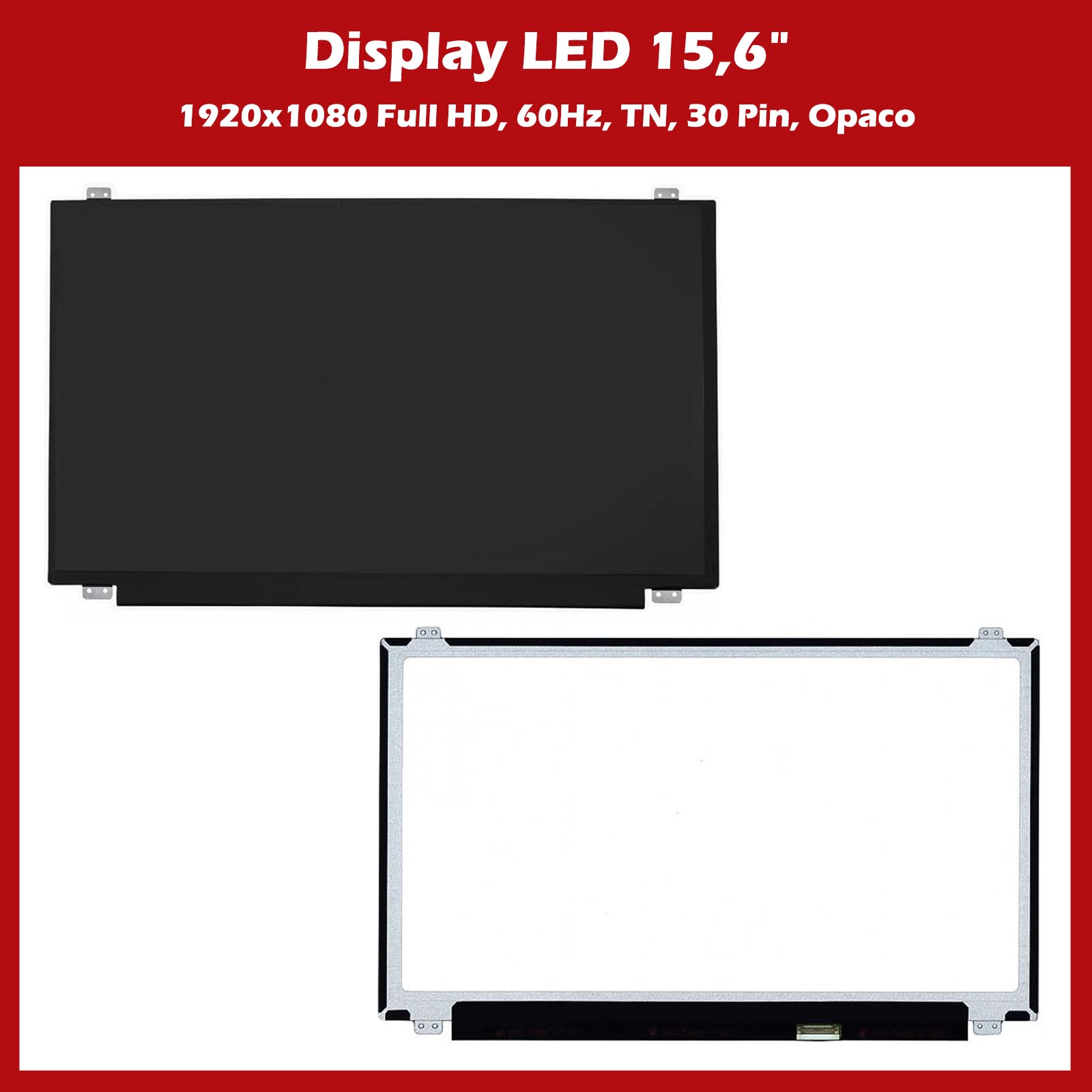 For Lenovo Y50 70 Y50-70 Replacement LCD Display 30pin 15.6" Inch Slim LED LCD 1920*1080 FHD Screen (non Touch - Foto 2