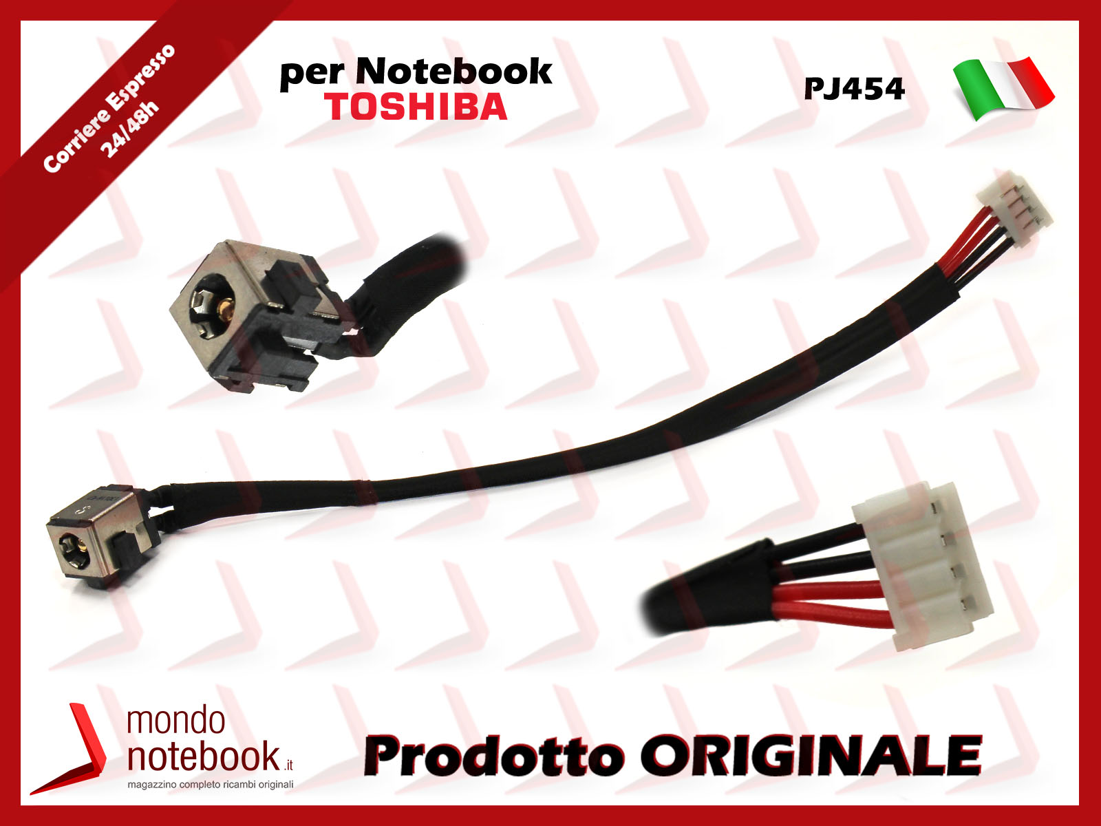 For Toshiba Satellite L770 L770D L775 L775D DC IN Power Jack cable Charging Port