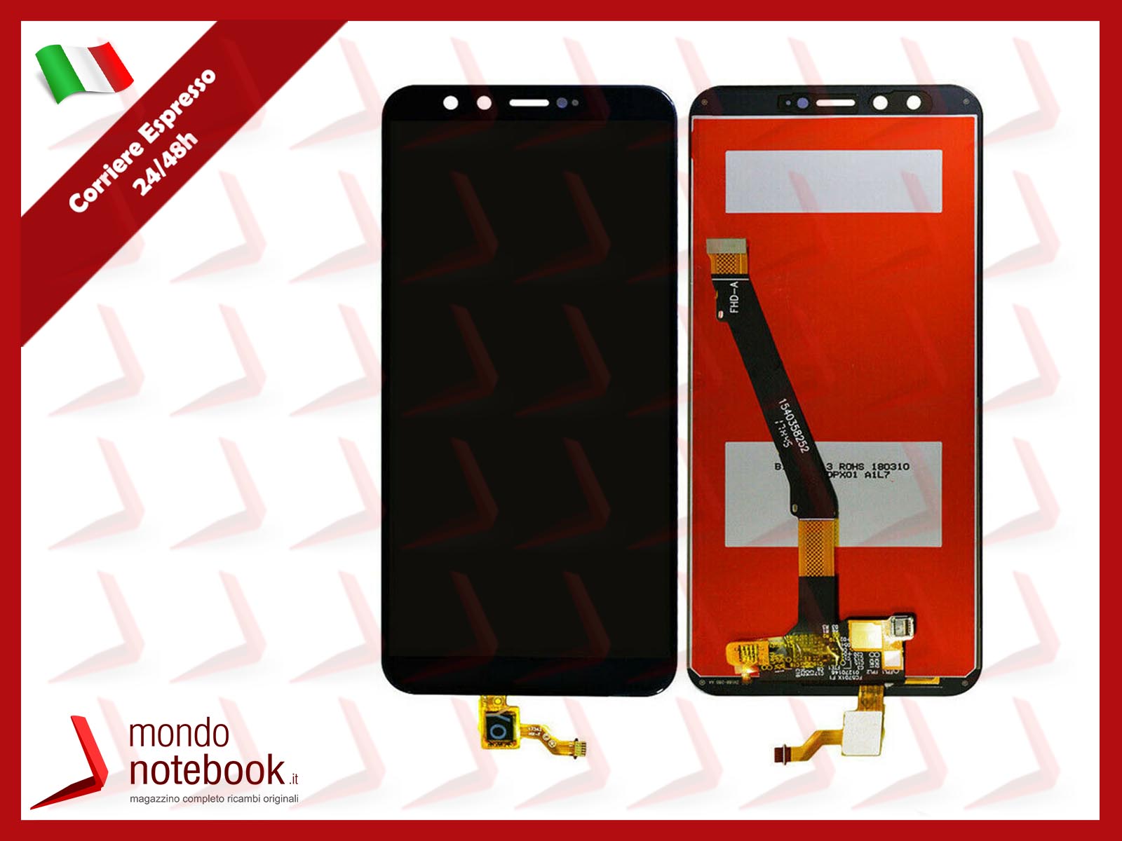 Vetro Touch Lcd Huawei Honor 9 In Ricambi Per Cellulari - Foto 11